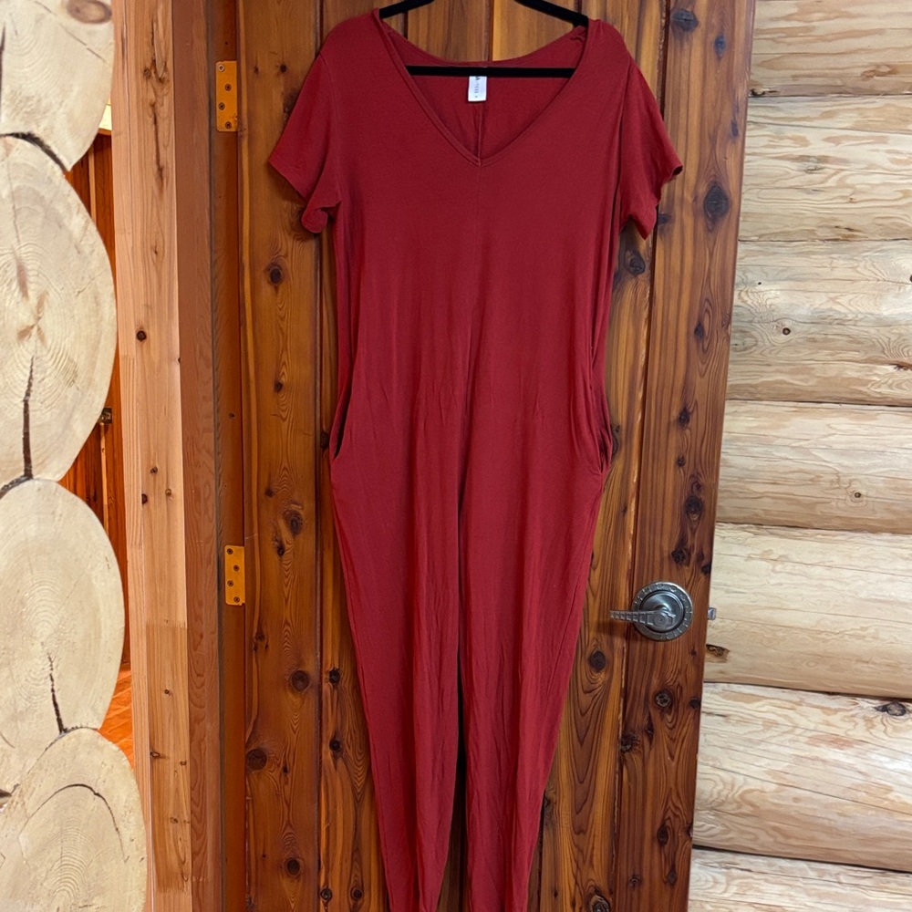 Smash and Tess Romper - colour Rusty Orange